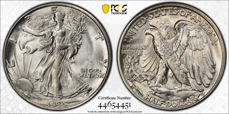 Cert 44654451 - Coin Image