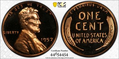 1957 1C PR67DCAM