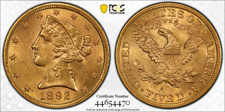 Cert 44654470 - Coin Image