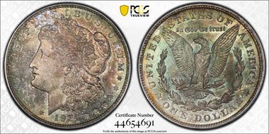 1921-D $1 MS66+