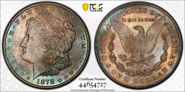 1878-S $1 MS66