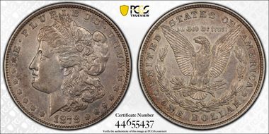 1878 8TF $1 VAM 14.16 Wild Lips XF45