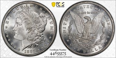 1885-CC $1 MS66