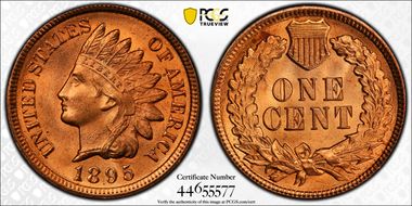 1895 1C MS66RD