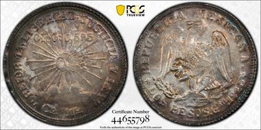 1915-Co Mo 2 Peso KM-660 MS62