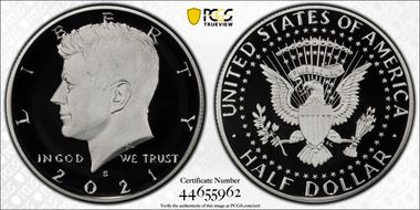 2021-S 50C Silver Limited Edition Proof Set - First Strike PR69DCAM