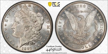 1892-CC $1 MS61