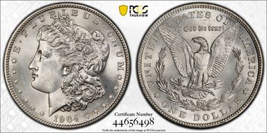 1904 $1 MS66+