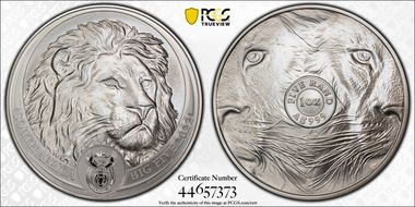2022 5 Rand Big Five- Lion MS70