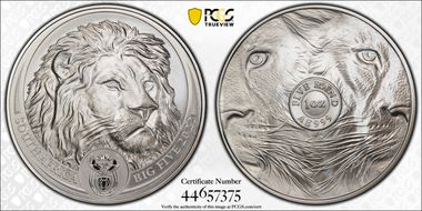 2022 5 Rand Big Five- Lion MS70