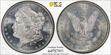 1891-S $1 MS63