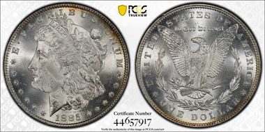 1885 $1 MS64