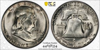 1954-S 50C MS65