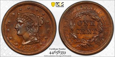 1856 1C Upright 5 N1BN