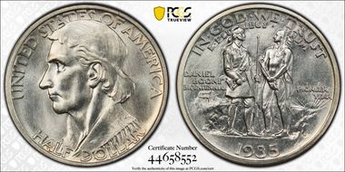 1935-S 50C Boone MS66