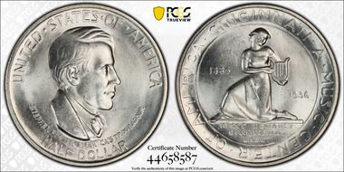 1936 50C Cincinnati MS65