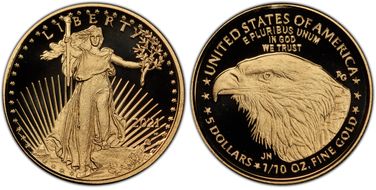 2021-W $5 Gold Eagle - Type 2 First Strike PR70DCAM