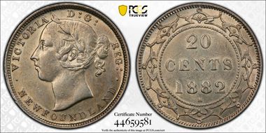 1882-H 20C AU53