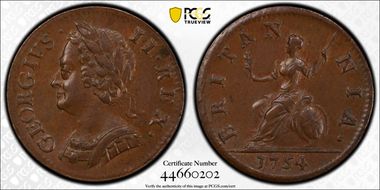 1754 1/4D S-3722 MS63BN