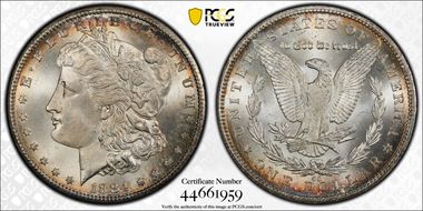 1884-CC $1 MS66