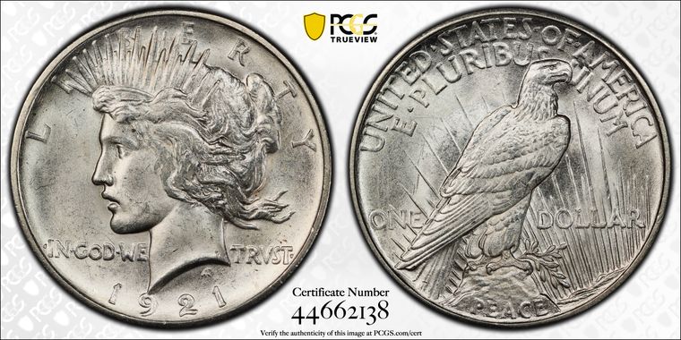 Cert 44662138 - Coin Image