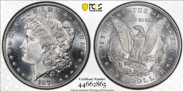 1879-S $1 MS65+