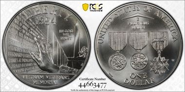 1994-W $1 Vietnam MS69
