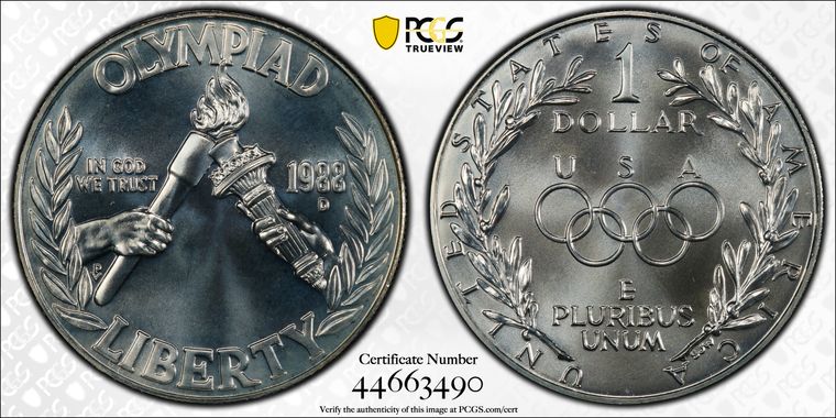 Cert 44663490 - Coin Image