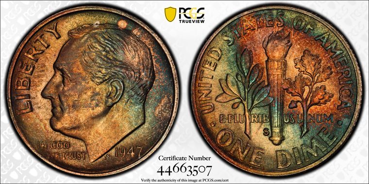 Cert 44663507 - Coin Image