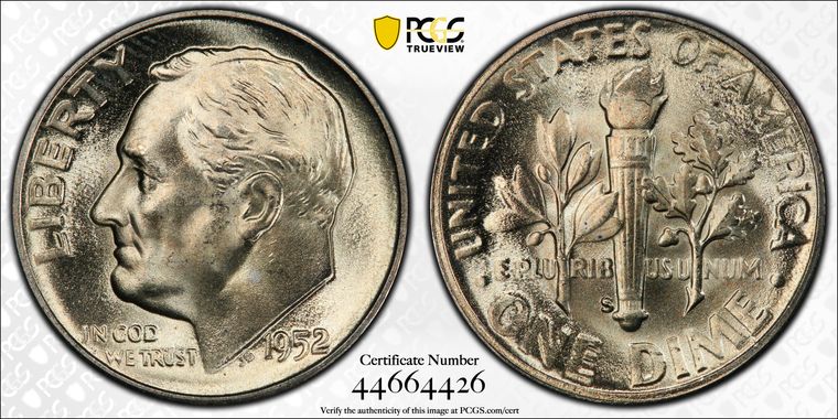 Cert 44664426 - Coin Image