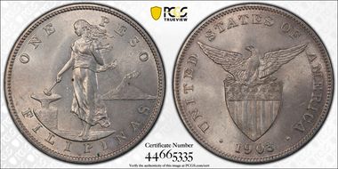 1903 Peso MS64