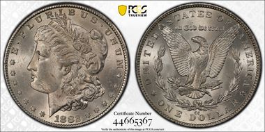 1882-CC $1 MS64