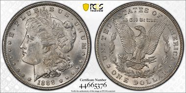 1888 $1 MS63