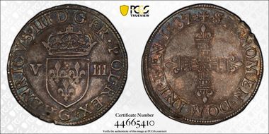 1587-G 1/4 Ecu Dup-1133A AU55