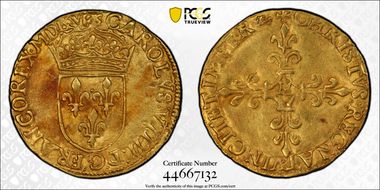 1566-H E.D'Or Dup-1057 AU58