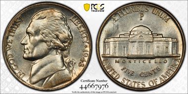 1943/2-P 5C DDO, FS-101 AU58