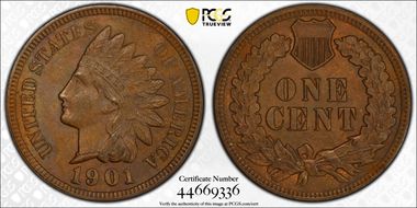 1901 1C AU58BN