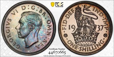 1937 Shil S-4082 English Rev PR66