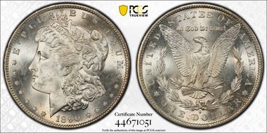 1890-S $1 MS63