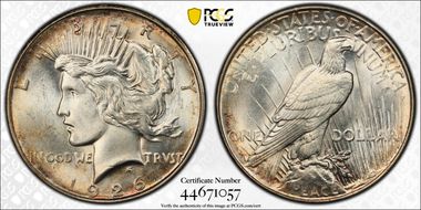 1926-D $1 MS64