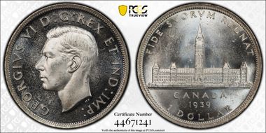 1939 S$1 MS64