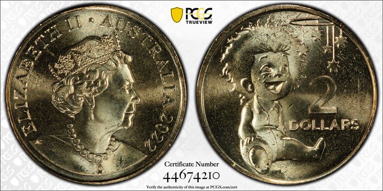 Cert 44674210 - Coin Image