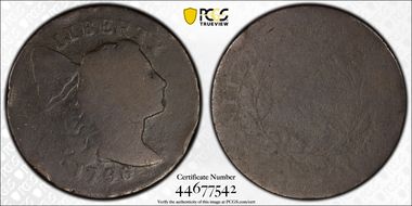 1796 1C Liberty Cap N1BN