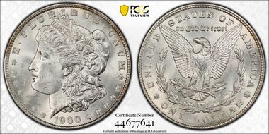 1900 $1 MS64