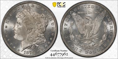 1879-S $1 MS66+ 