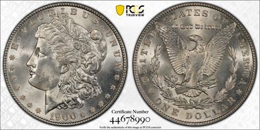 1900 $1 MS64