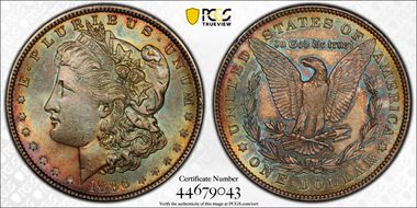 1886 $1 MS64
