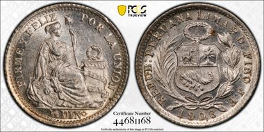 1906/896-JF 1/2 Din KM-206.2 MS65