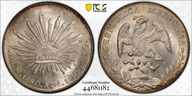 1890-Mo AM 8 R Mo76 MS63