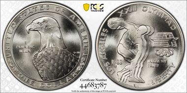 1983-P $1 Olympic MS69